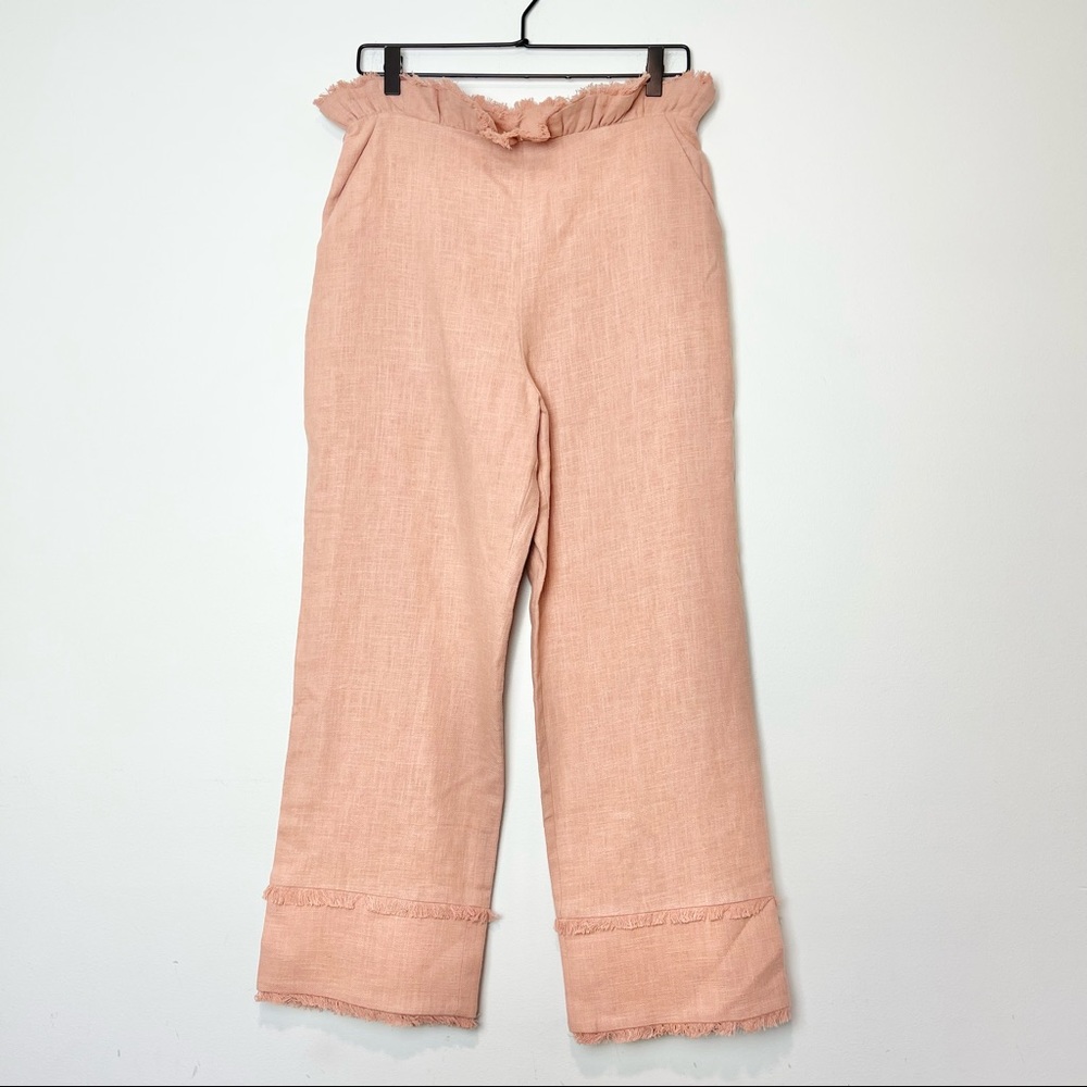 Lovers + Friends Annette Fringe Hem Pants